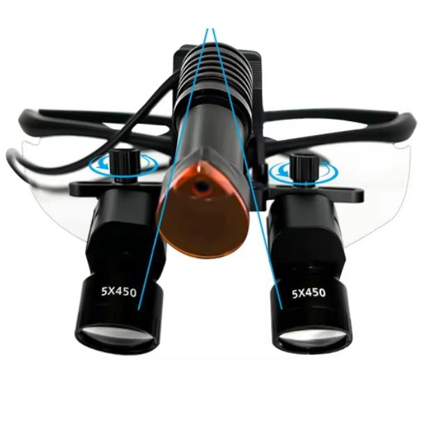 Lupa ZT con Lente de 4x-6x y 40.000 Lúmenes