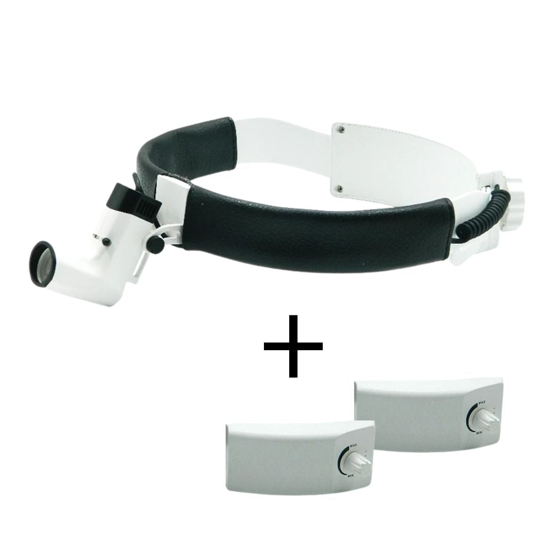 Lámpara Frontal Ultra Potente AGS de 110.000 Lúmenes con Maletín de Transporte