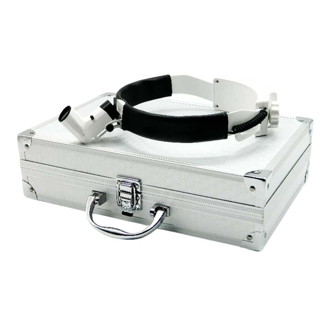 Lámpara Frontal Ultra Potente AGS de 110.000 Lúmenes con Maletín de Transporte