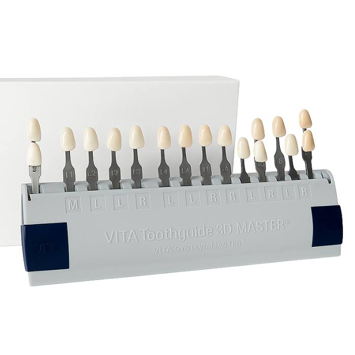 Guía Dental 16 o 29 Tonos para Blanqueamiento y Comparación