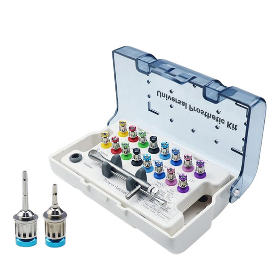 Kit Completo para Restauración de Implantes Dentales – Llaves de Torque Universales