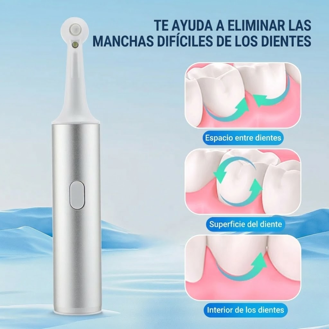 Pulidor Dental a Batería para Limpieza, Pulido y Eliminación de Sarro
