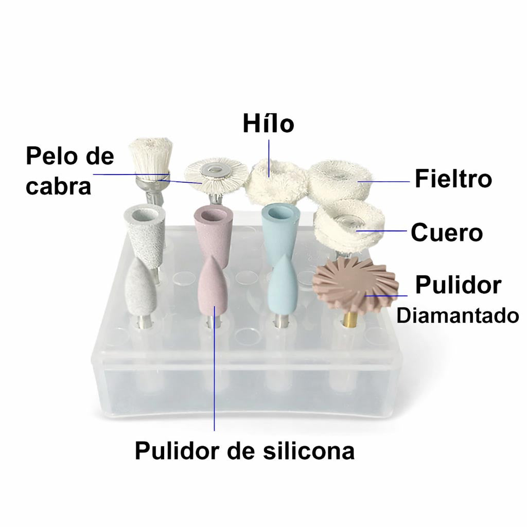 [locale:es] 12 piezas con etiquetas - Pelo de cabra Hilo Fieltro Cuero