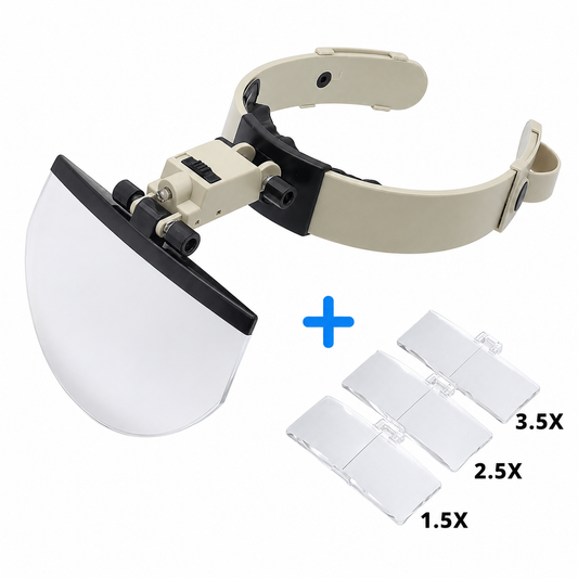 Lupa de Cabeza XT Profesional con Luz de Led Integrada